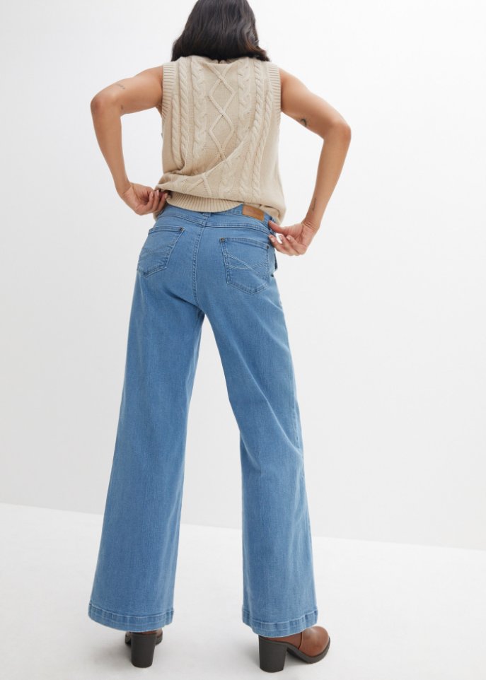 Stretch-Jeans, Wide