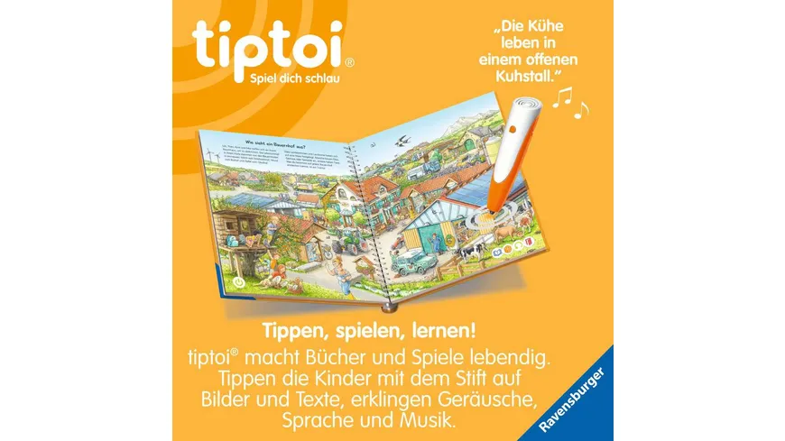 Ravensburger tiptoi - Stift - Das audiodigitale Lern- und Kreativsystem