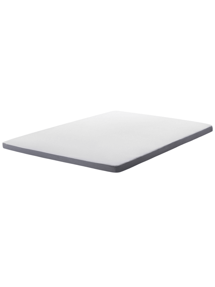 Beliani Topper COMFY in Grau/Weiß - (W) 180 x (H) 6 x (L) 200 cm günstig kaufen onesize