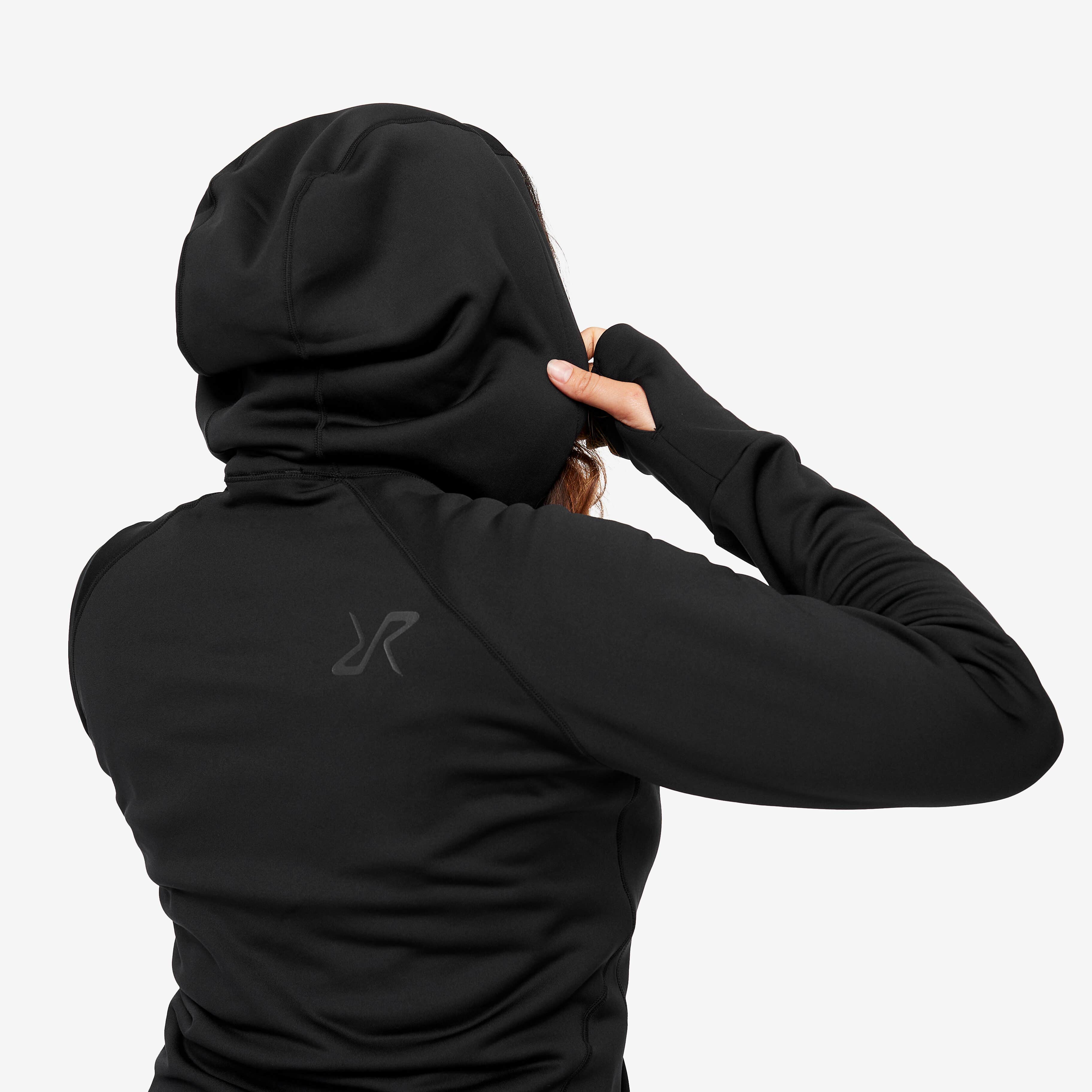 Illusion Hoodie Femme Black/Anthracite