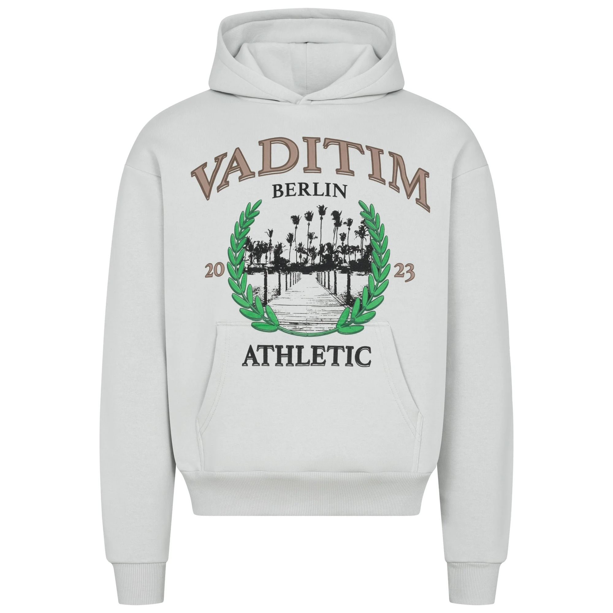 Athletic Berlin Hoodie Grey