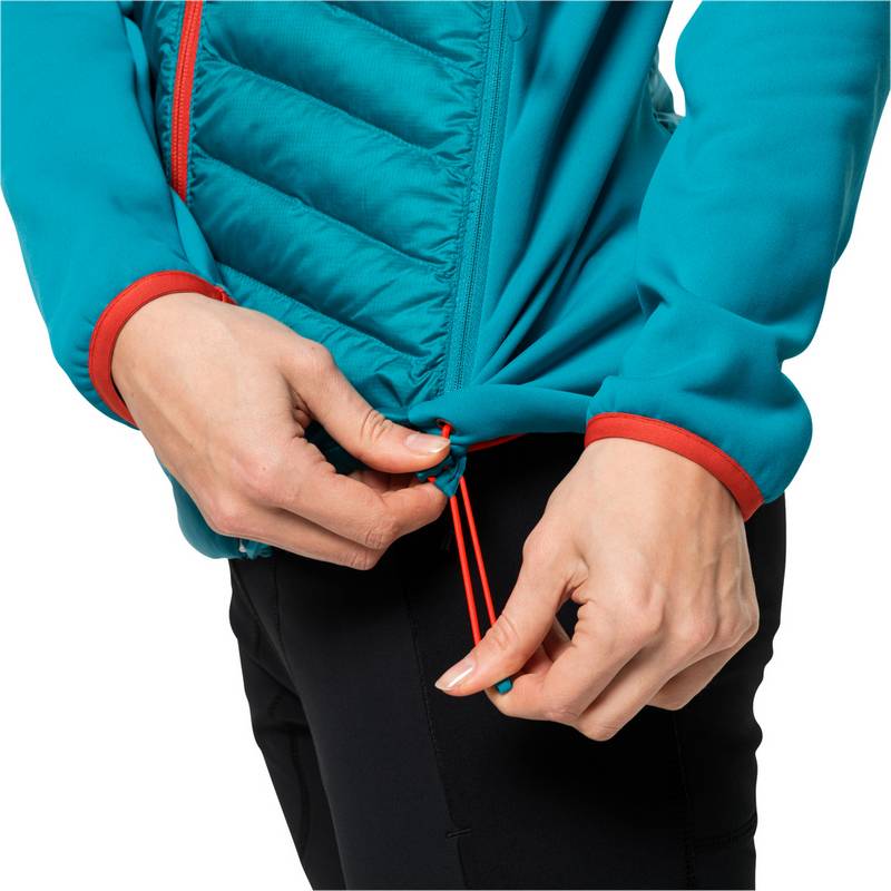 Jack Wolfskin NEBELHORN DOWN HYBRID W Daunenjacke Damen