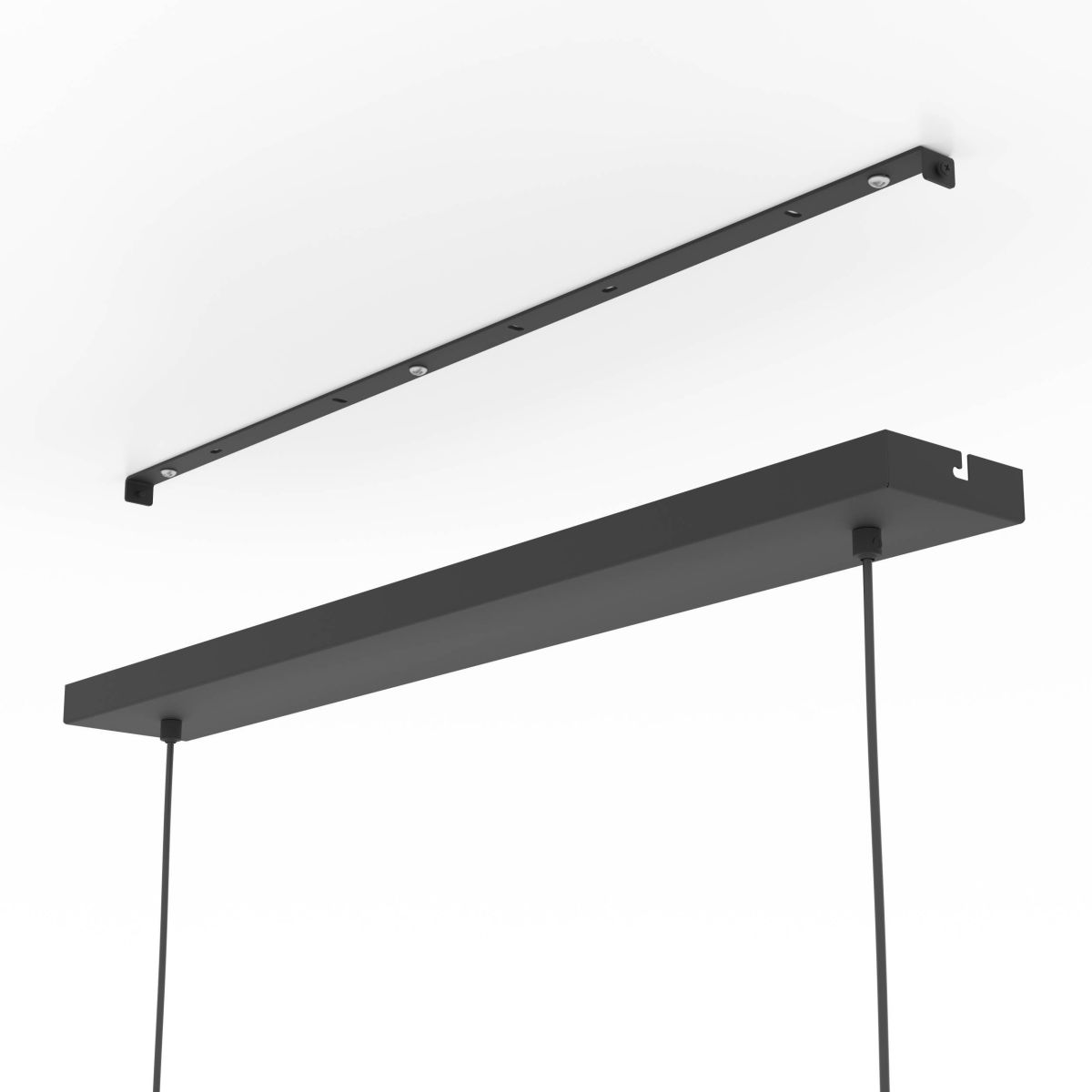 EGLO AGL Pendelleuchte Rinroe 2-flg Schwarz