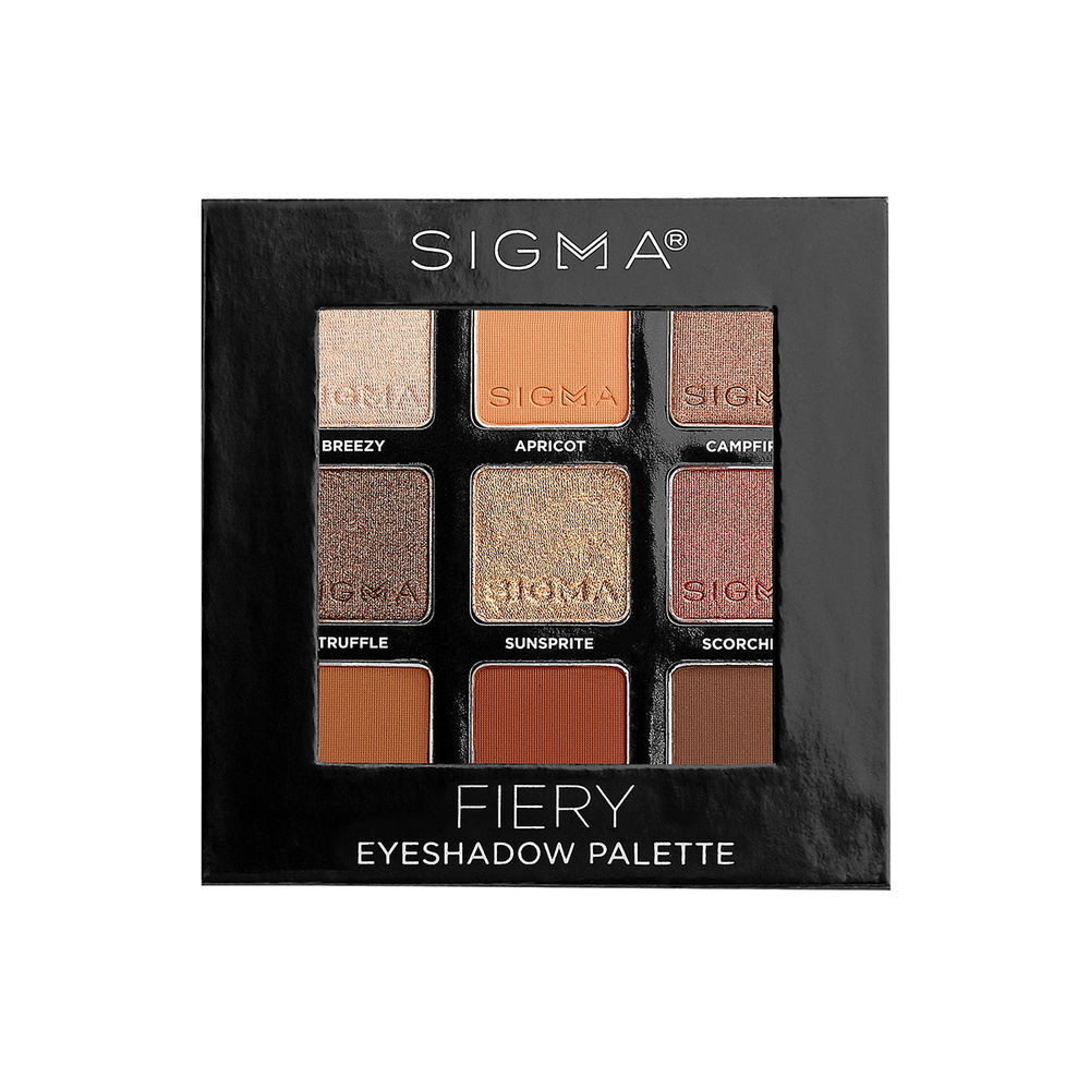 Sigma beauty Palette d’ombres à paupières Fougue palette d’ombres à paupières