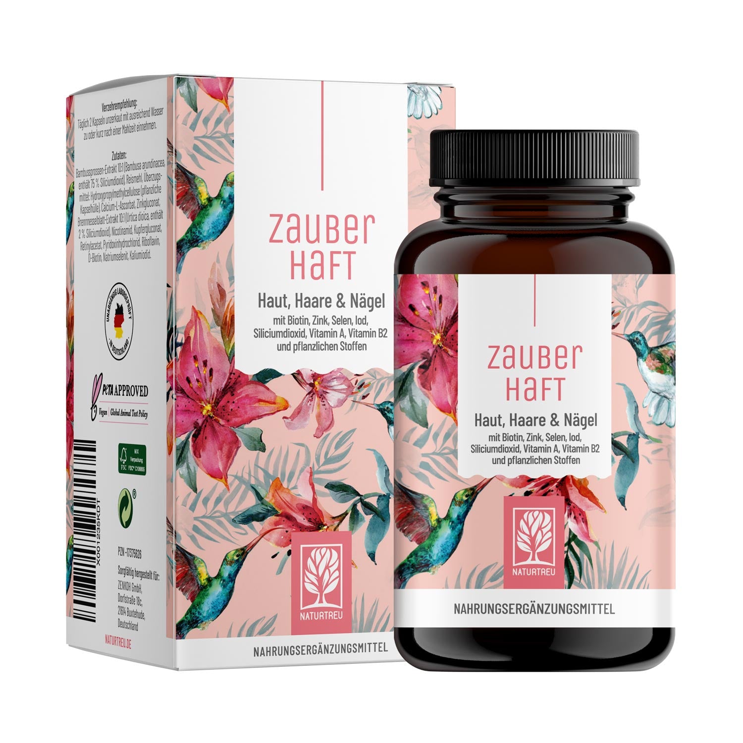 Beauty Komplex Haut. Haare und Nägel - Zauberhaft - NATURTREU®