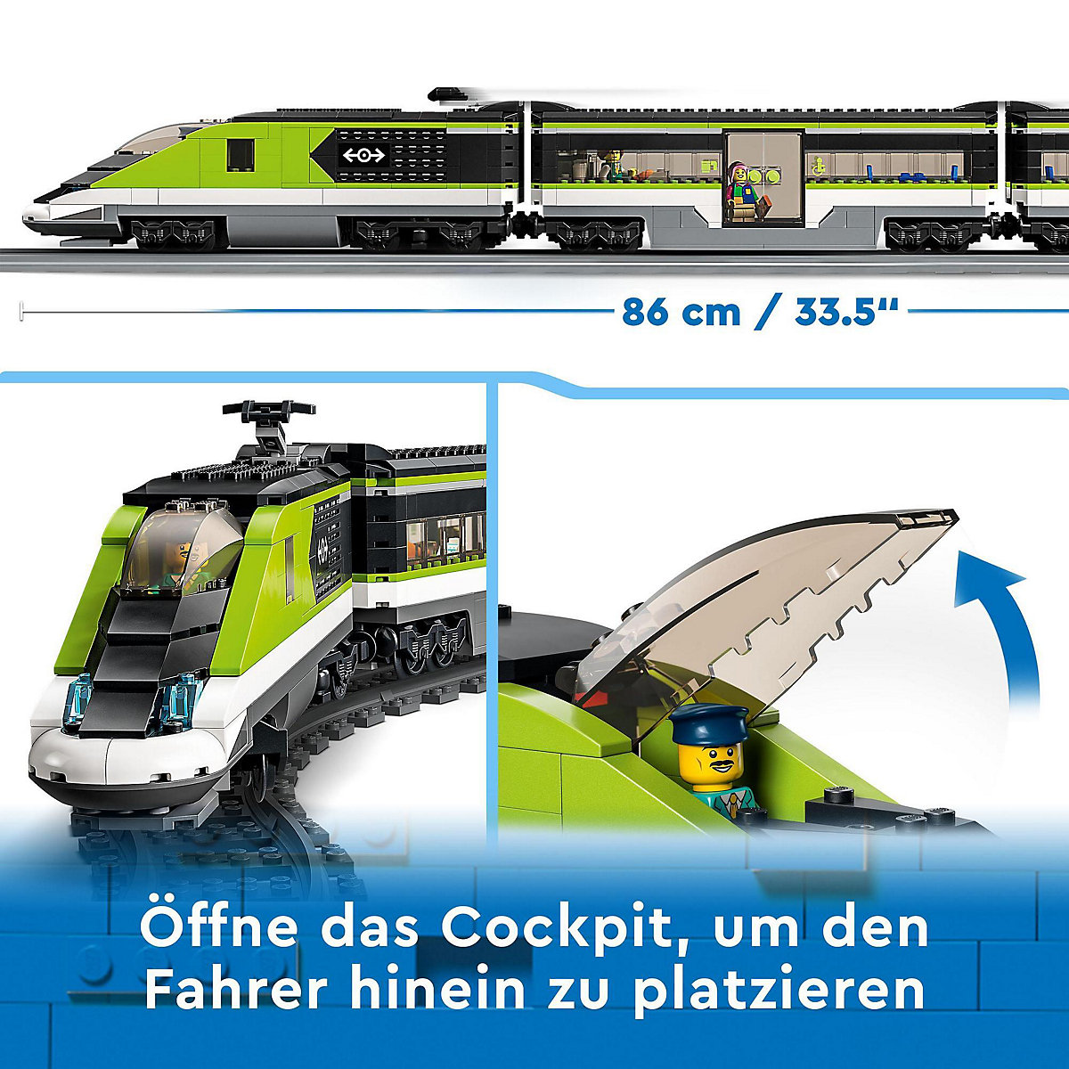 LEGO® City 60337 Personen-Schnellzug