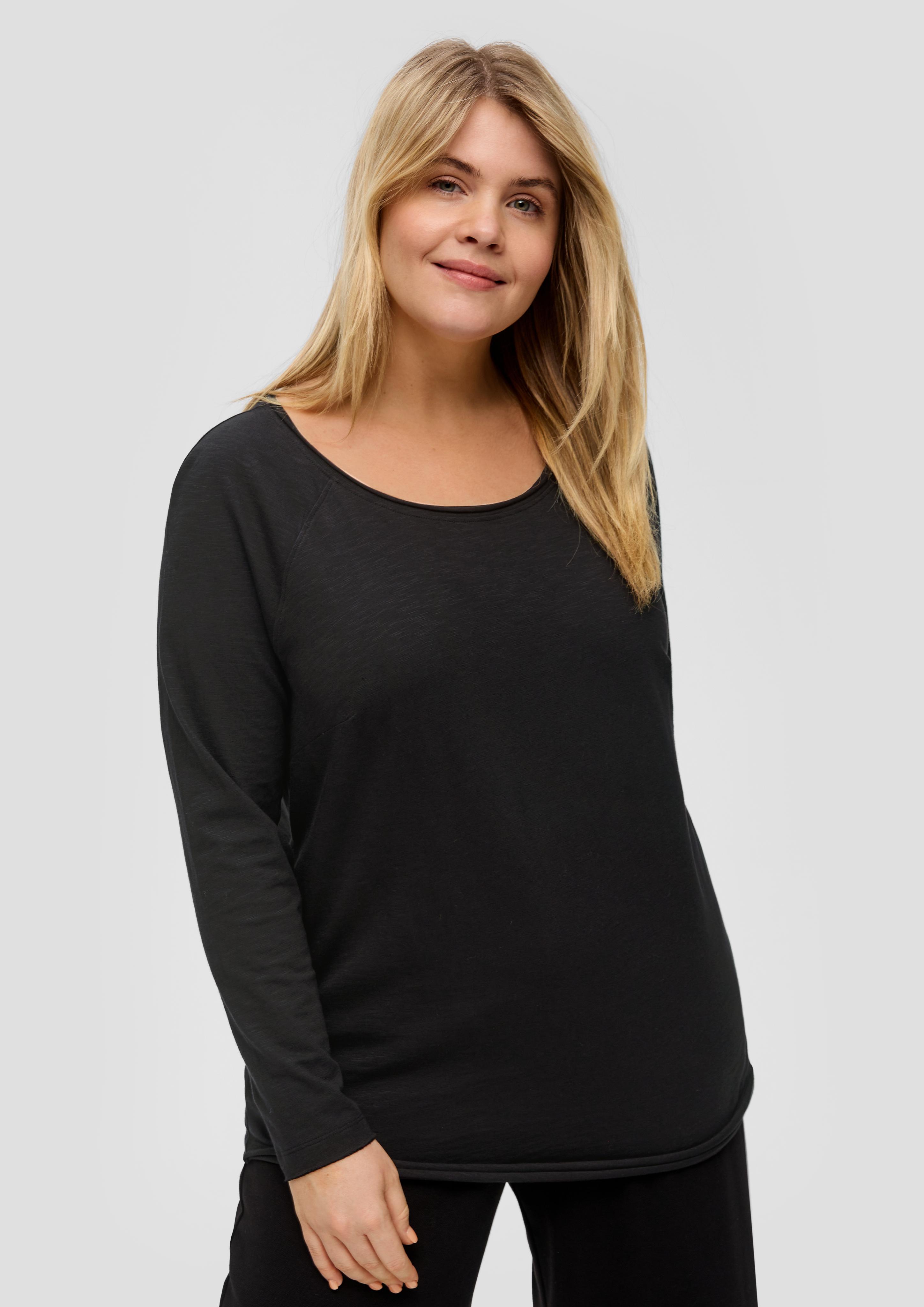 Longsleeve mit Flammgarn-Struktur  2149227-9999