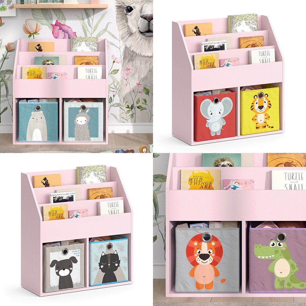 Vicco Bücherregal Kinderregal Luigi Rosa