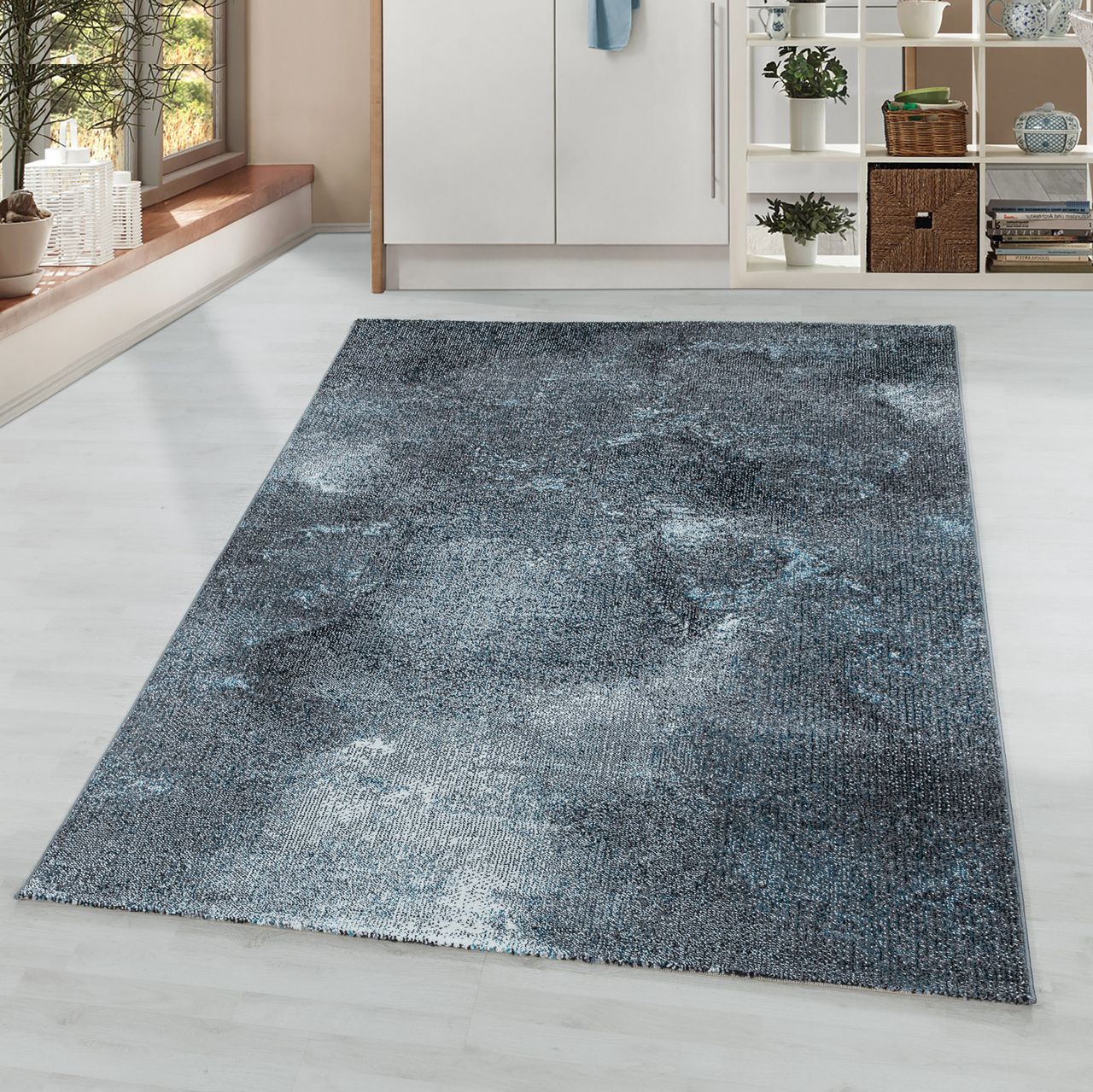 Ayyildiz Teppich, OTTAWA 4203, BLUE, 80 x 150 cm