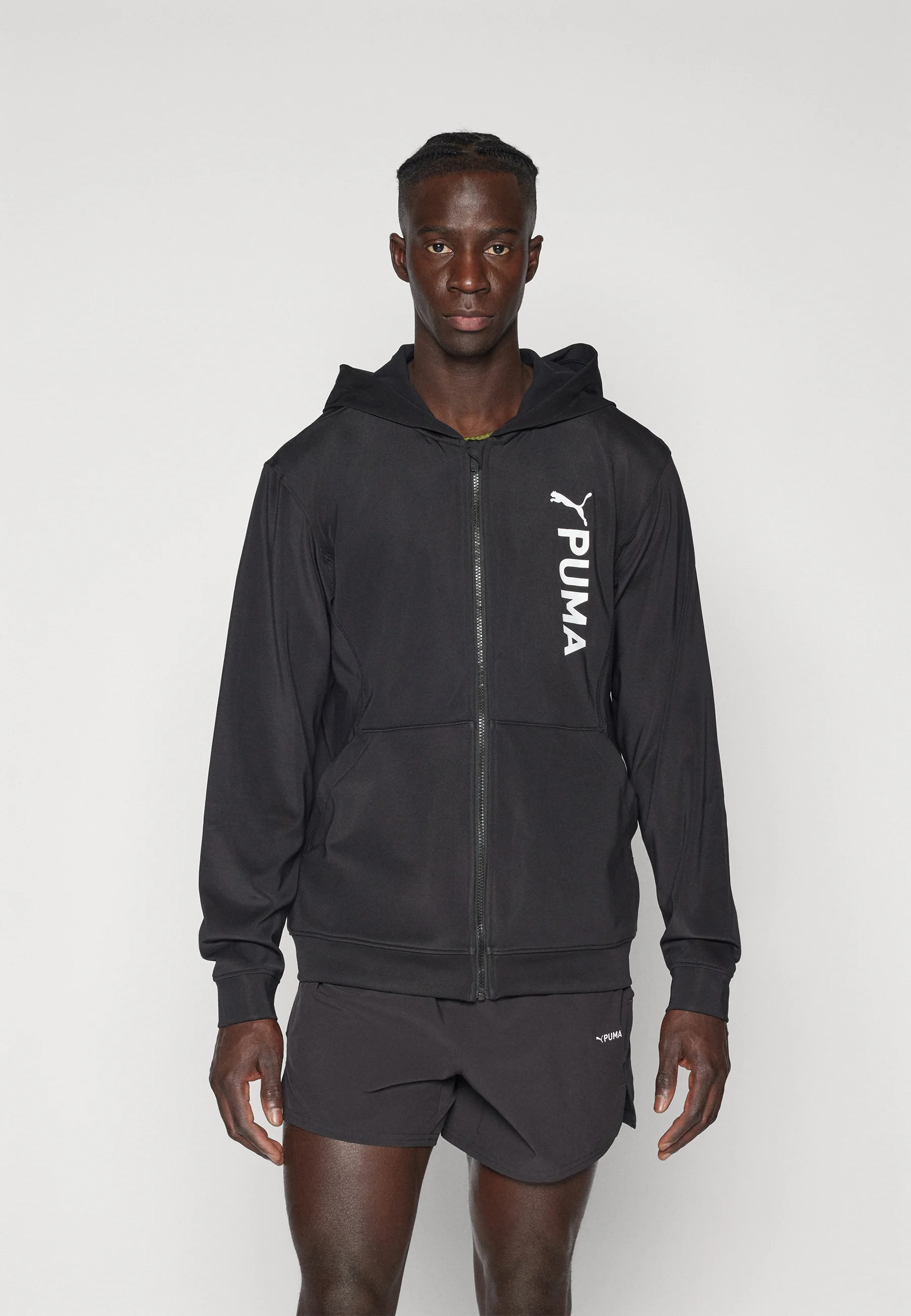 Puma FIT DOUBLE HOODIE - Chaqueta deportiva