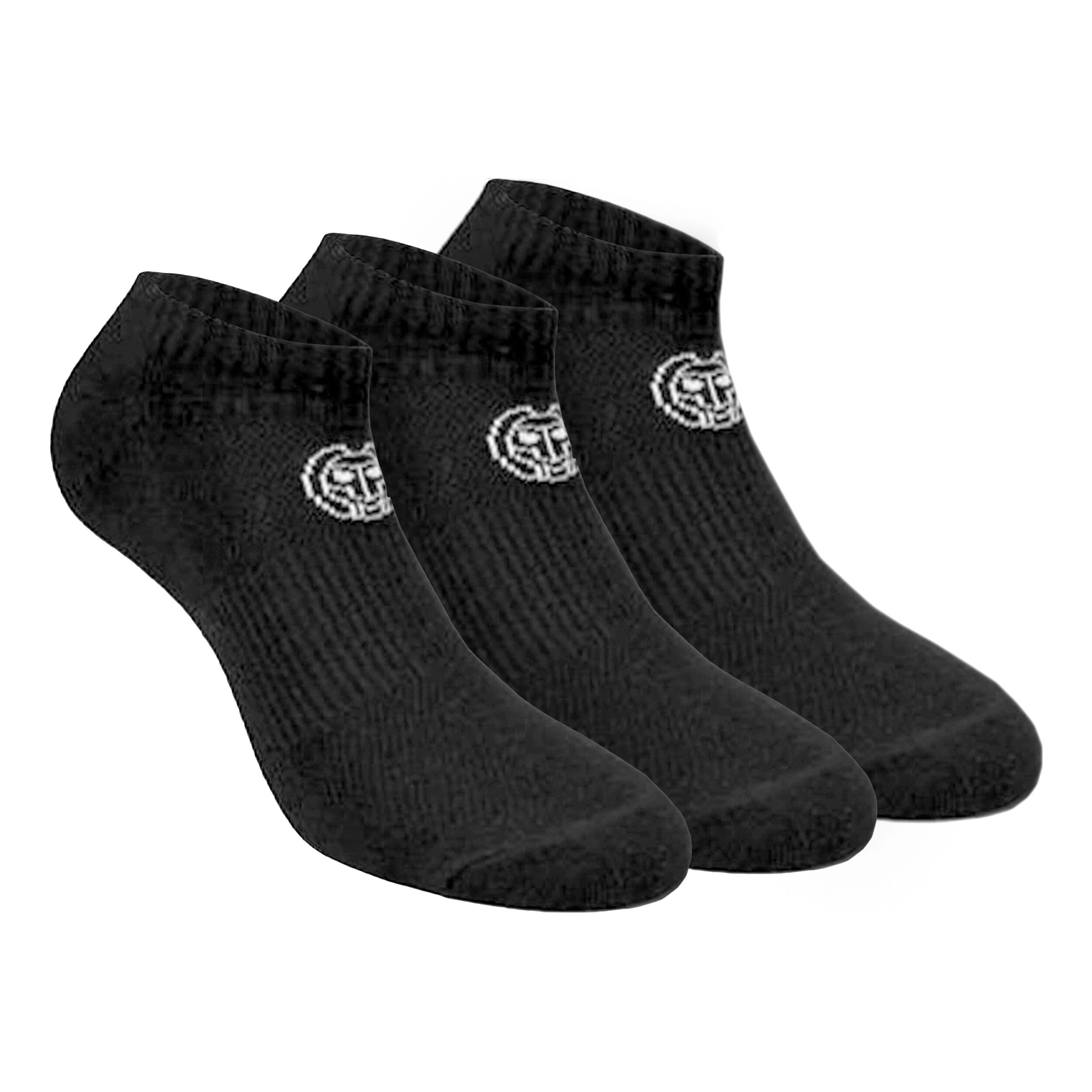 No Party No Show Move Tennissocken 3er Pack - Schwarz, Weiß