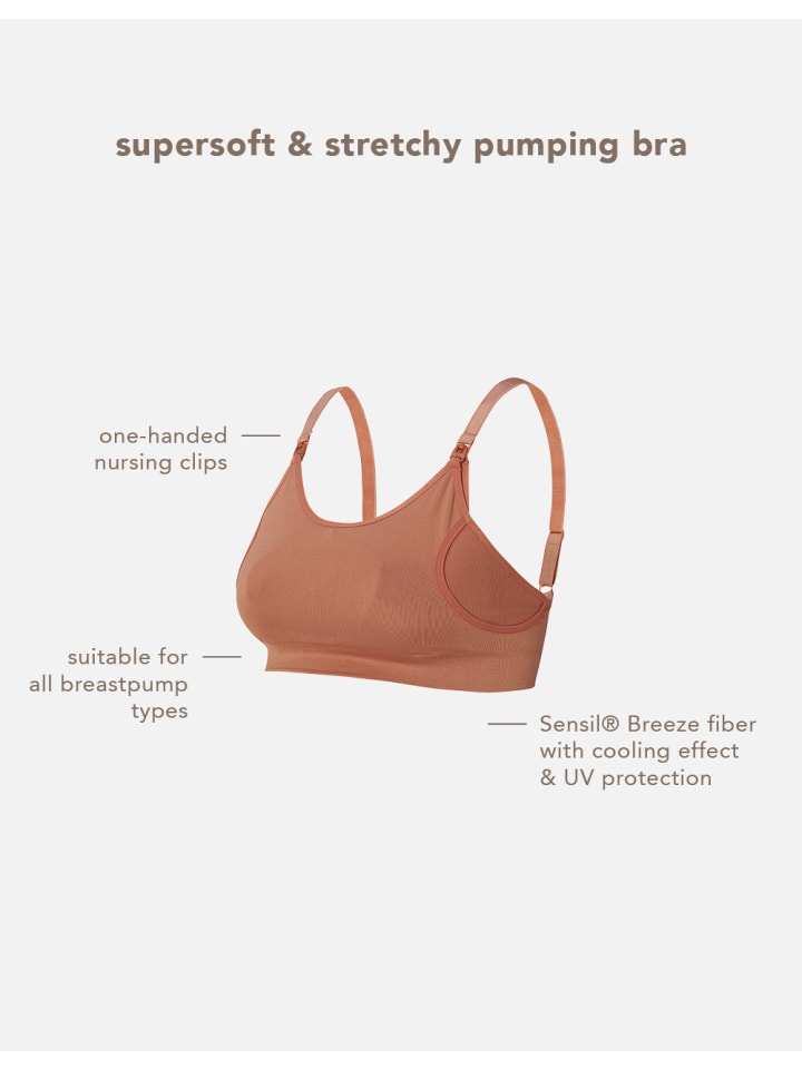 Noppies Nahtloser Still-Bh Pumping Mae Sensil® Breeze in Hazel günstig kaufen
