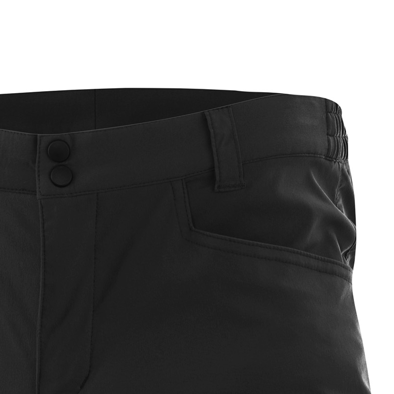Löffler CSL schwarze Herren Zip-Off Hose