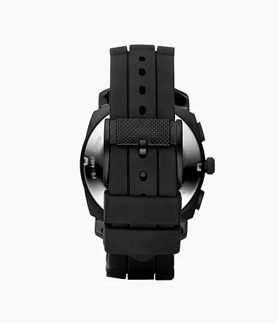 Fossil Uhr Machine Chronograph Silikon schwarz