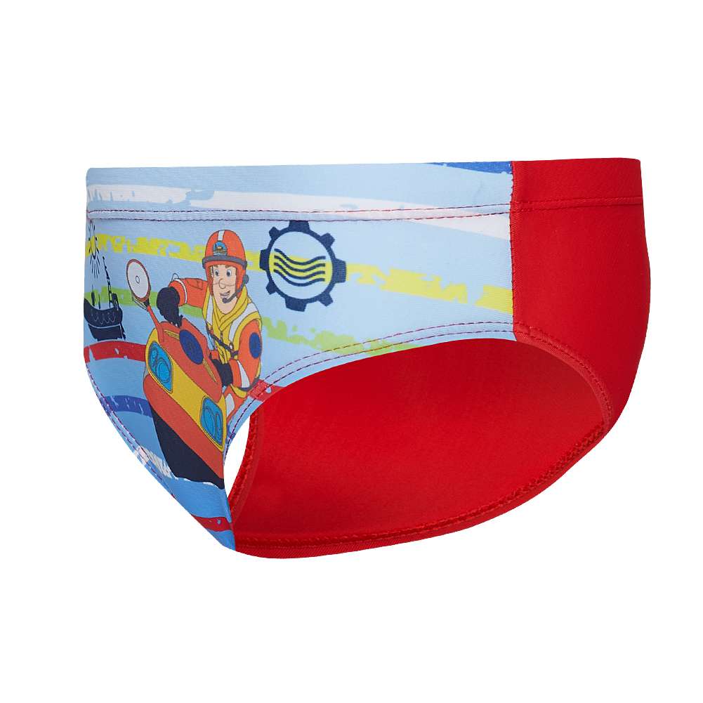 Feuerwehrmann Sam Jungen Badehose Slip SE1832-red