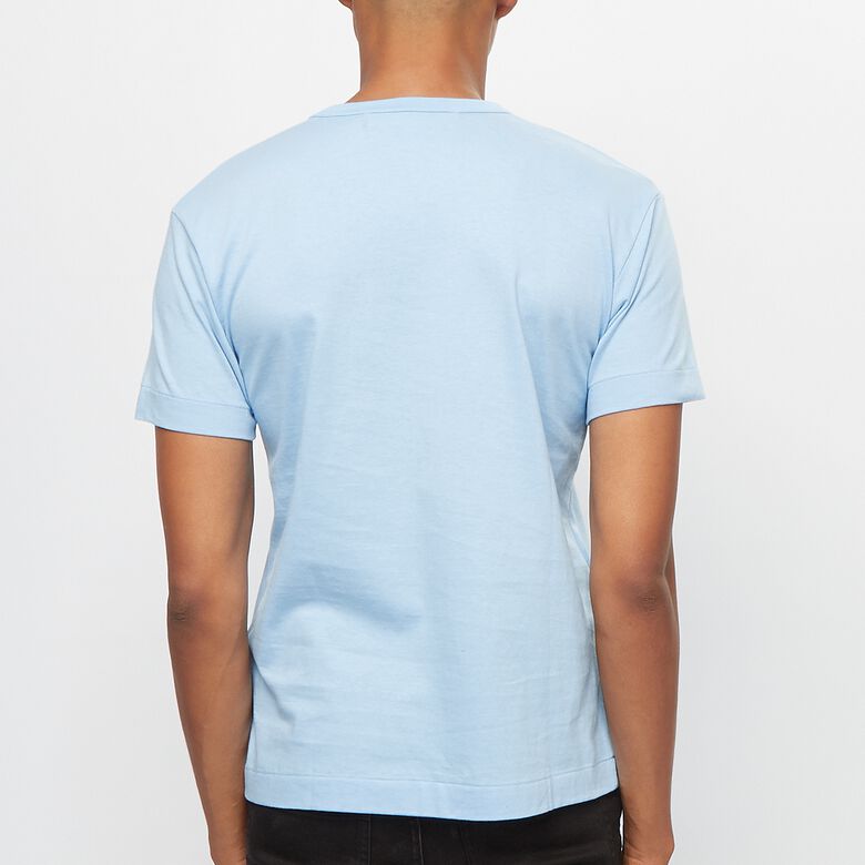 Comme des Garcons Play Play Red Heart T-Shirt blue