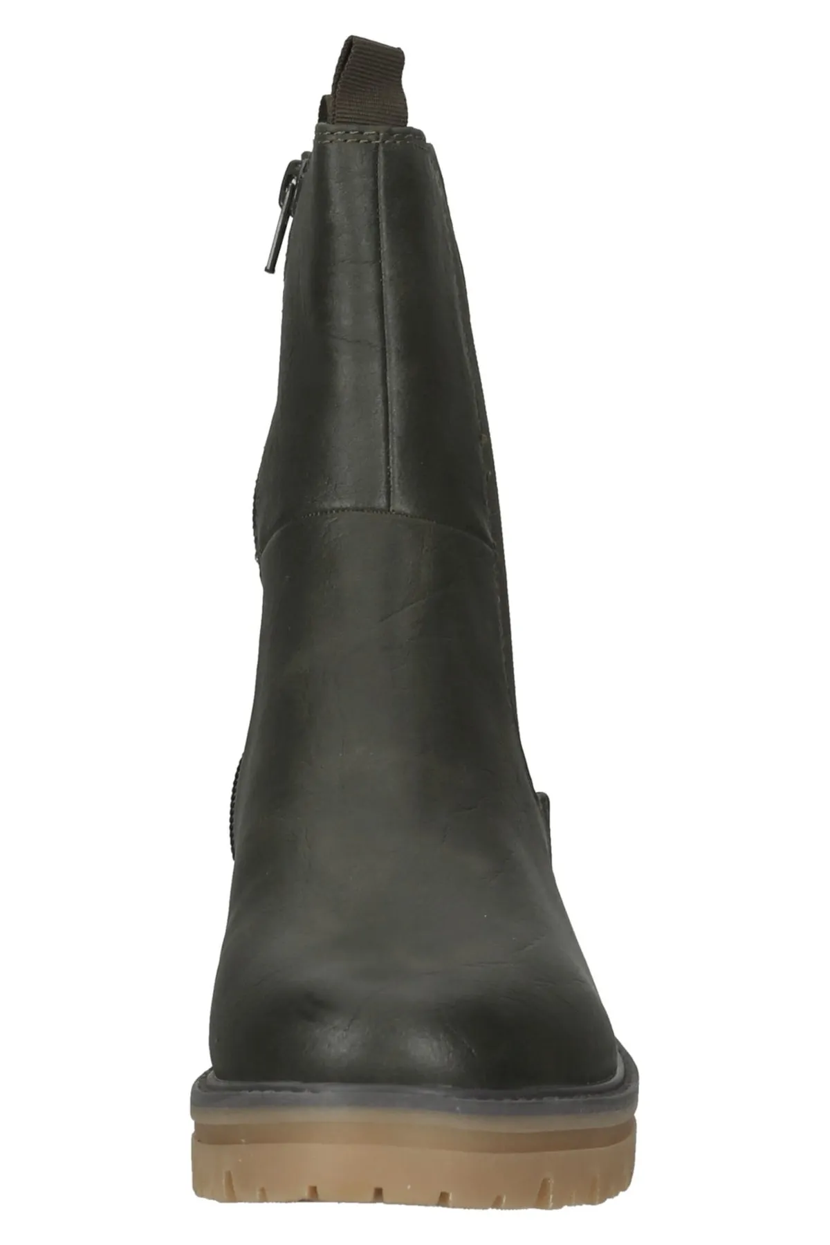 Jana  Stiefelette - Khaki - Blockabsatz