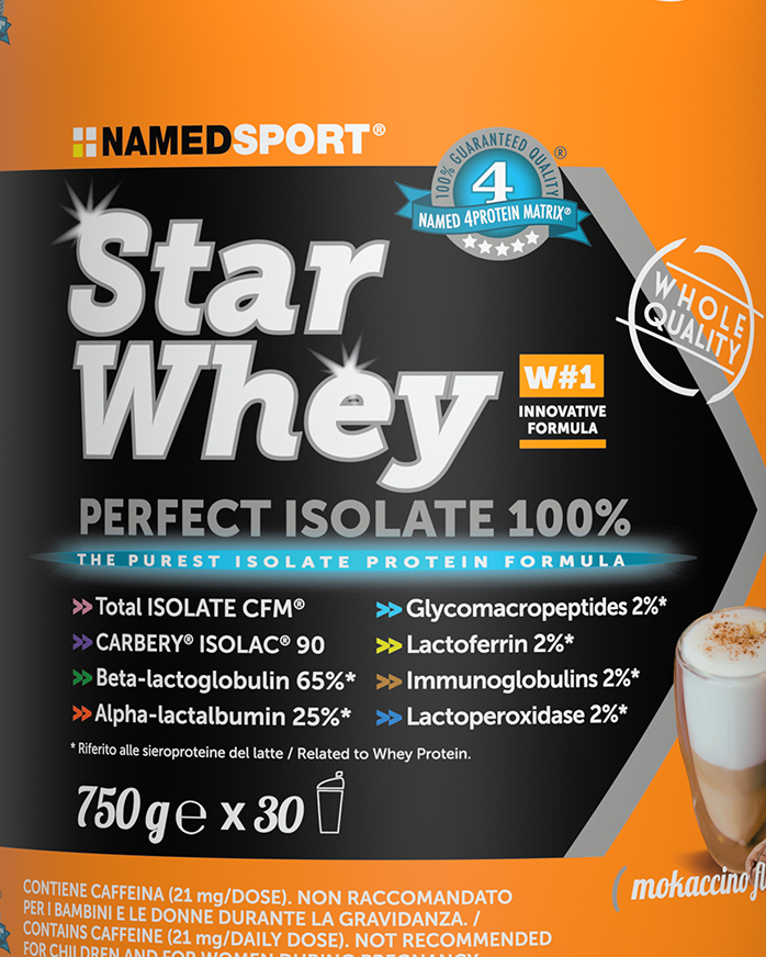 Energetico Named Sport Star srvátkový izolát 750g SP810