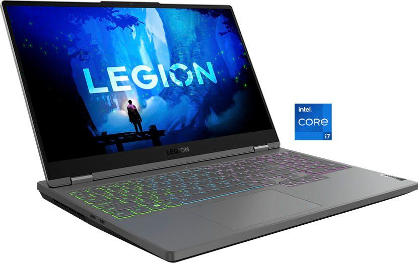 Lenovo Legion 5 15IAH7H Gaming-Notebook (39,62 cm/15,6 Zoll, Intel Core i7 12700H, GeForce RTX 3060, 512 GB SSD)