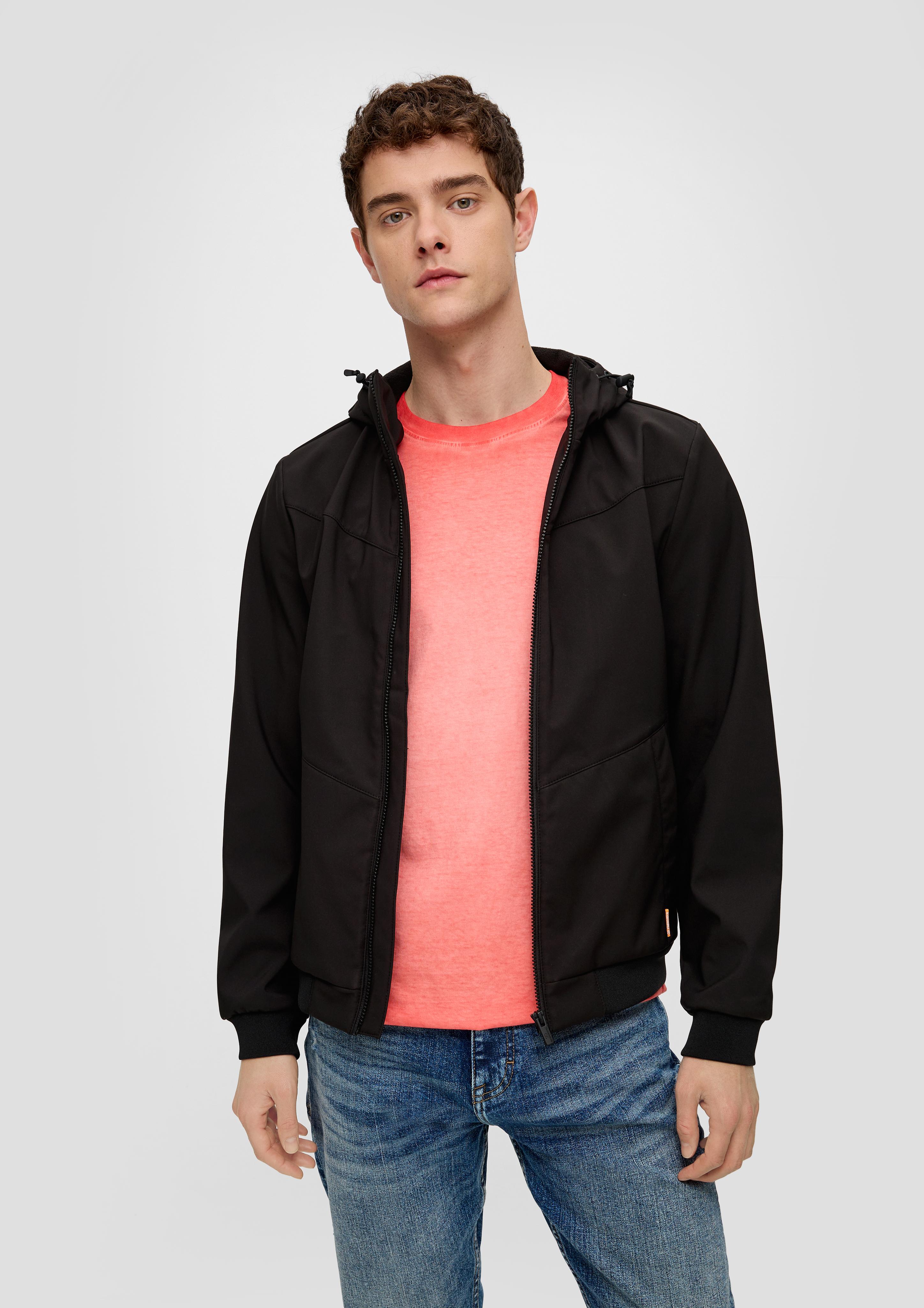 Softshelljacke mit Kapuze  2141622-9999