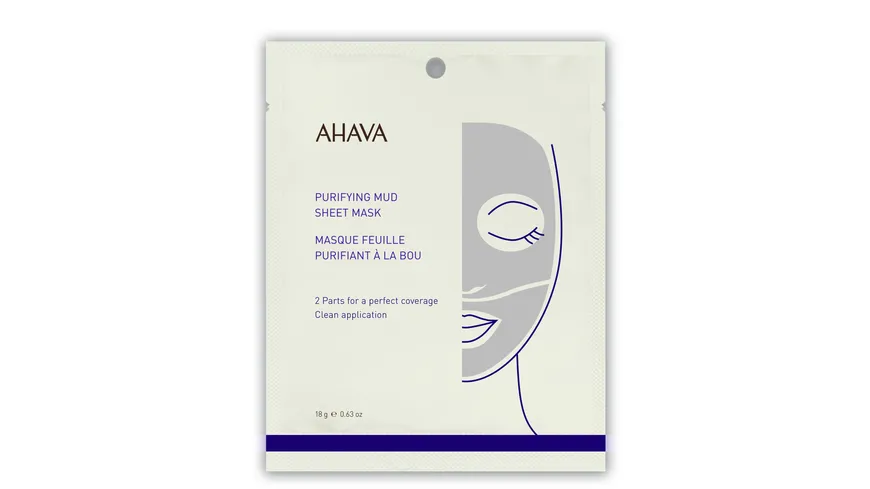 AHAVA Purifying Mud Sheet Mask