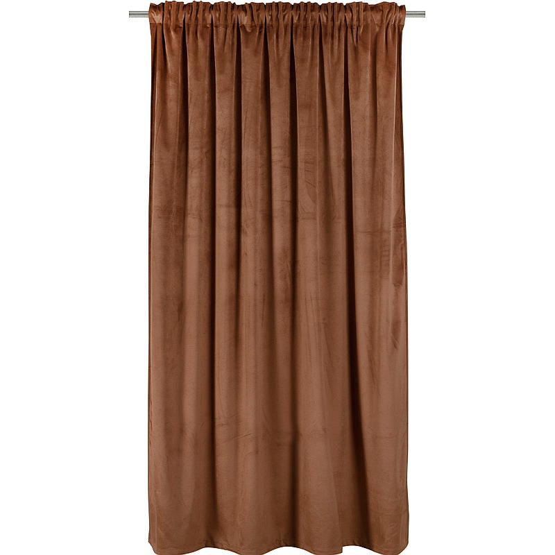 Home Gardin 140x220 cm velvet cognac