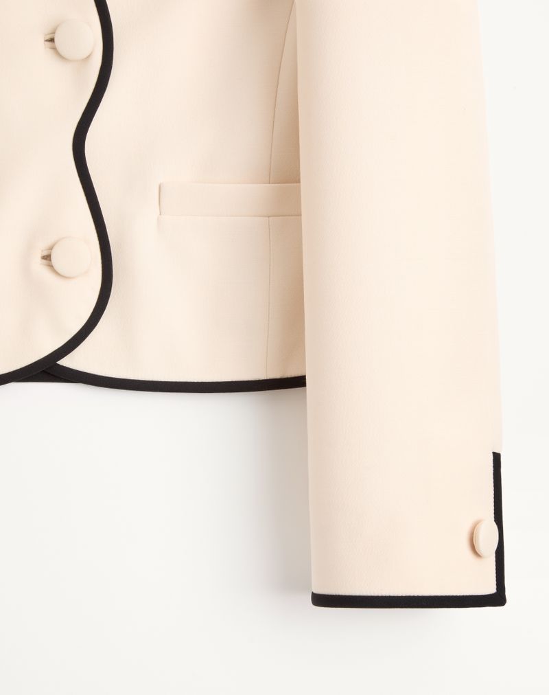 Jaqueta Crepe Couture