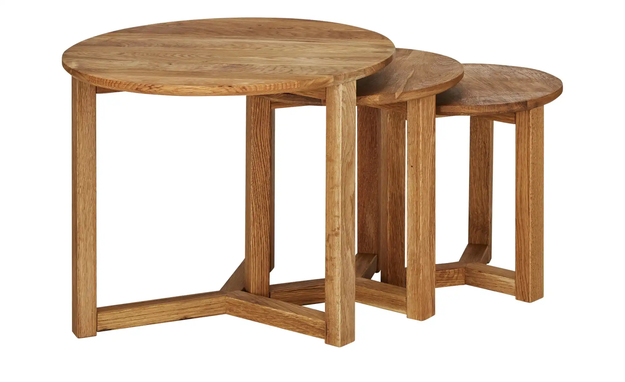 Couchtisch 3er Set Massivholz