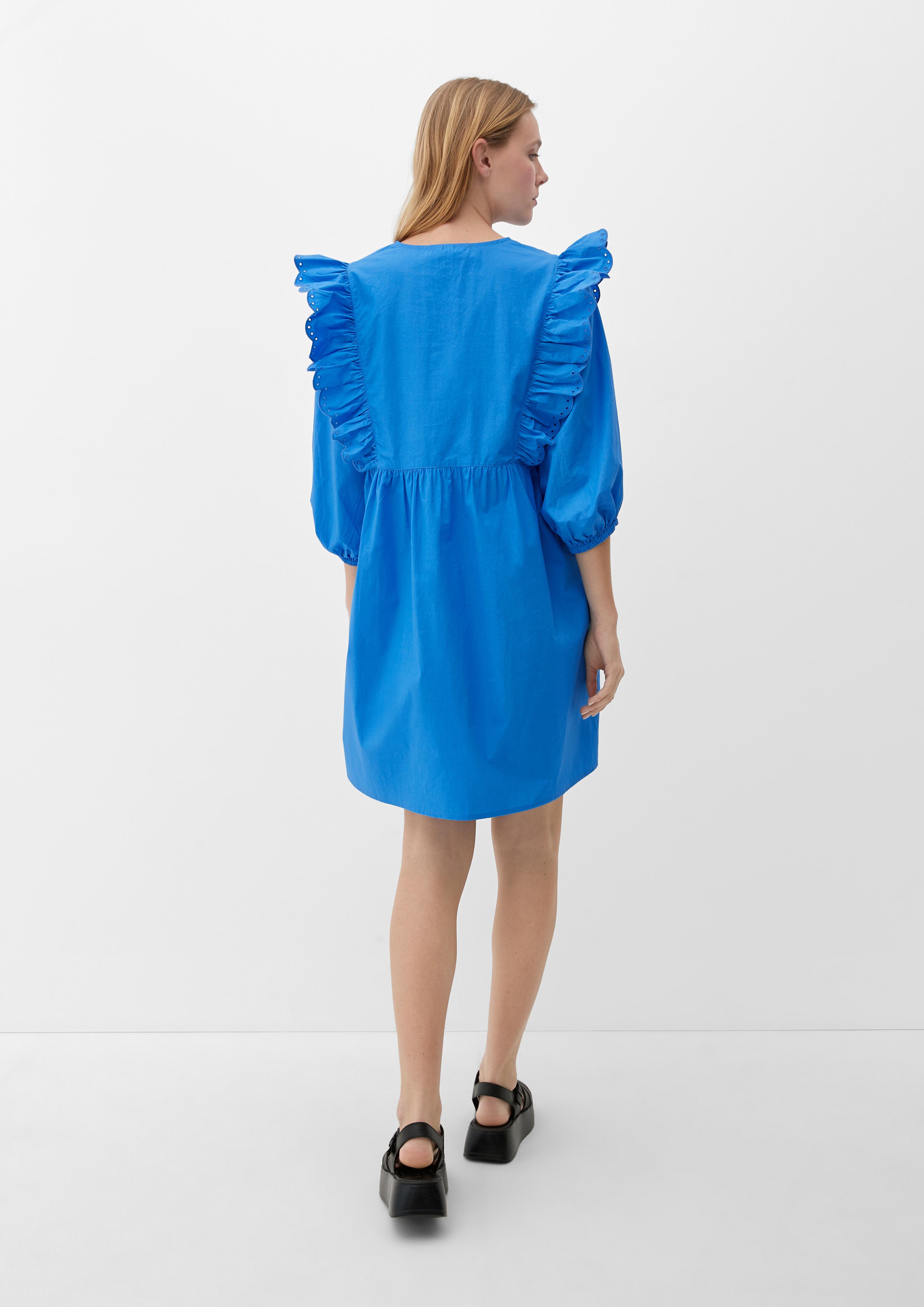 Kleid mit Lochstickerei  2125103-5547