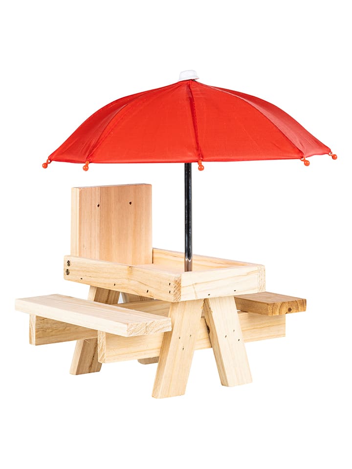 Garden Hero Eichhörnchen-Futterstation in Natur - (B)18 x (H)21,2 x (T)17,2 cm günstig kaufen onesize
