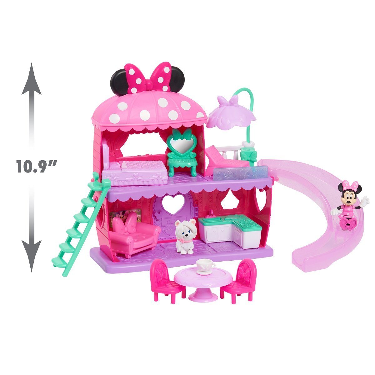 JUST PLAY Spielfigur Minnie Mouse Home Playset Minnie Mouse Haus Spielset