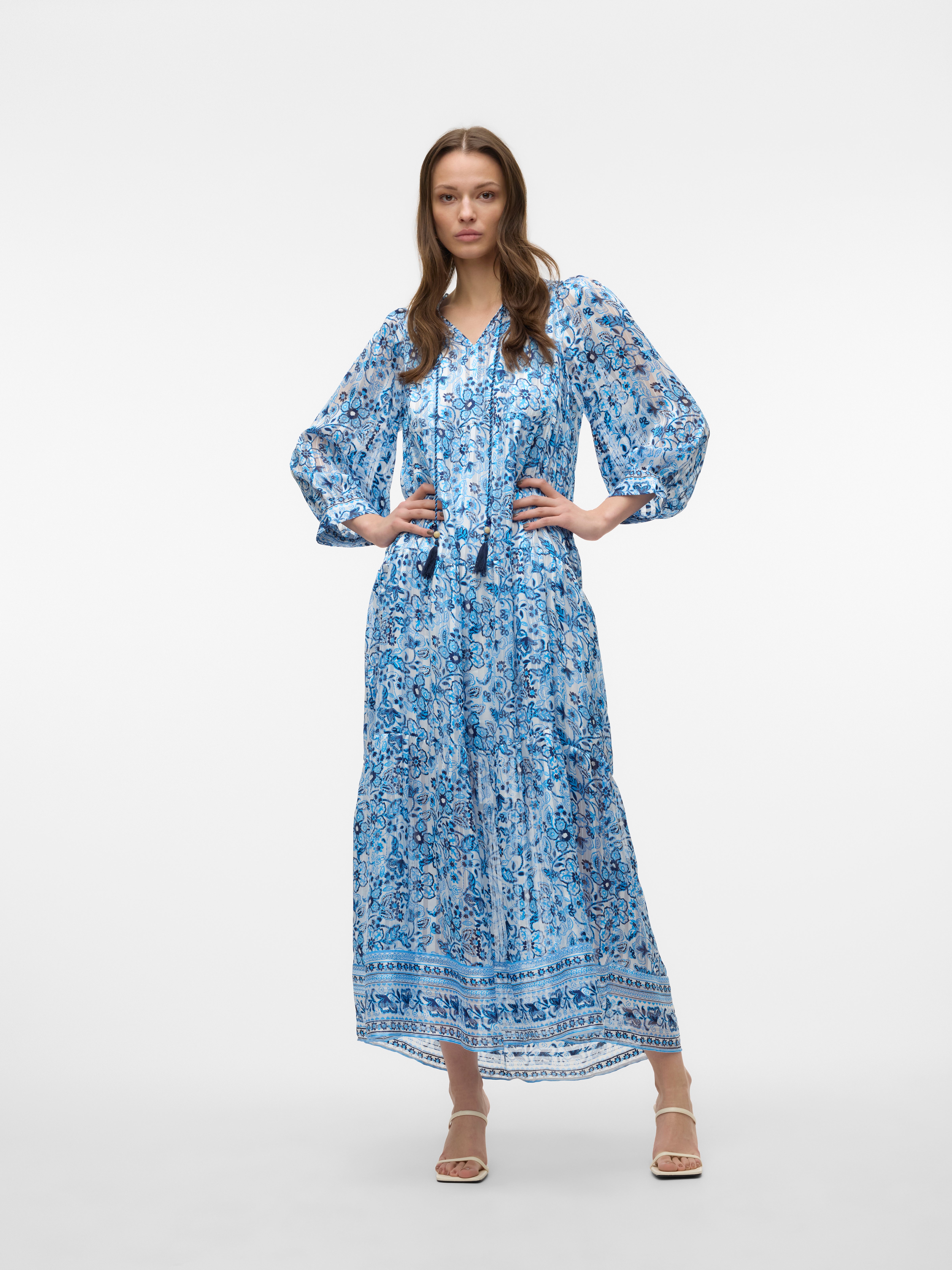 VMHEDI Langes Kleid