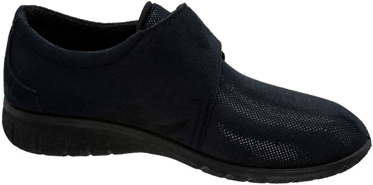FISCHER MARKENSCHUH Komfort Slipper schwarz