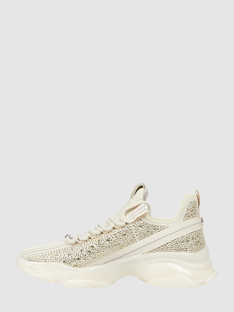 Sneaker mit Label-Detail Modell 'Maxilla' in sand