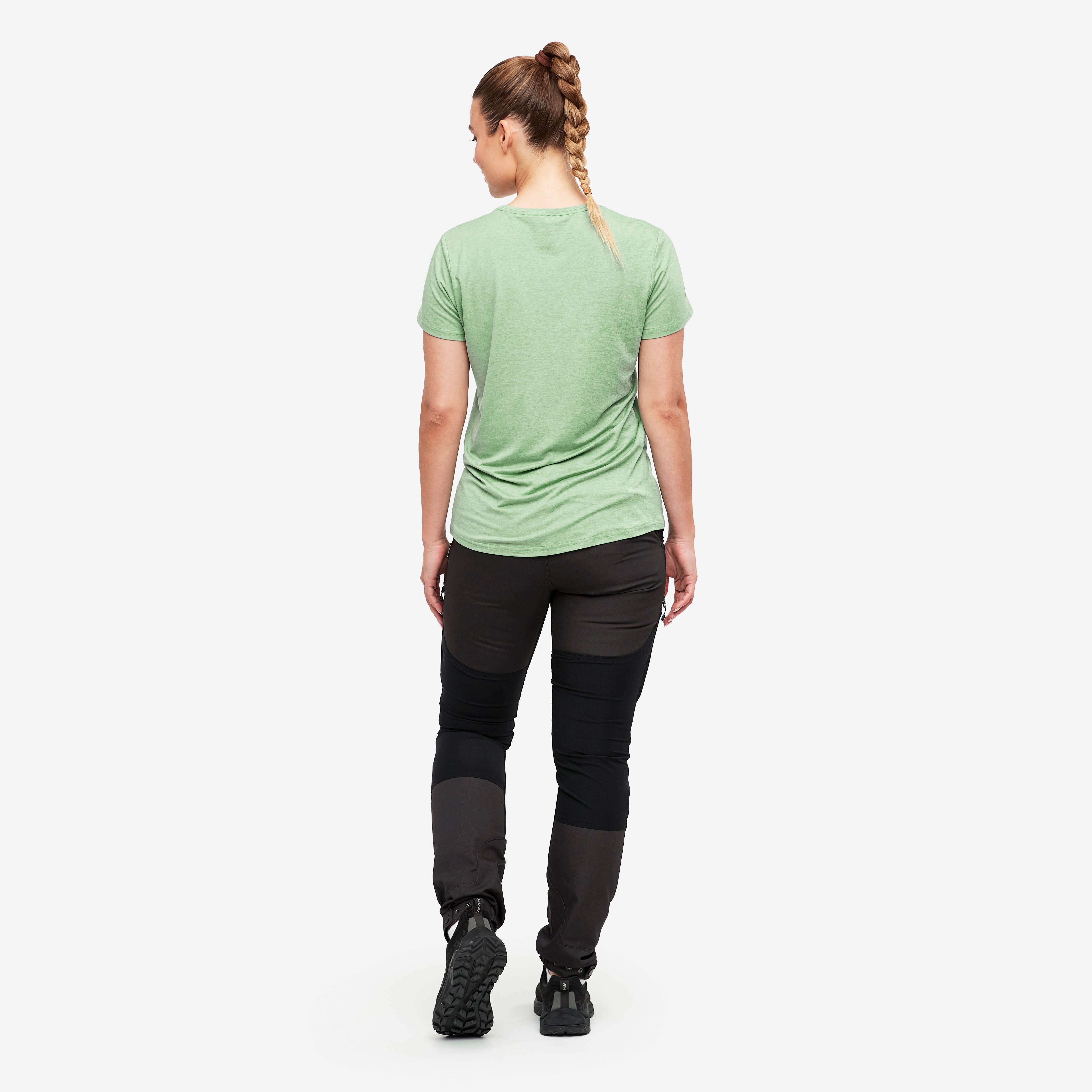 Vagabond Tee Femme Malachite Green Melange