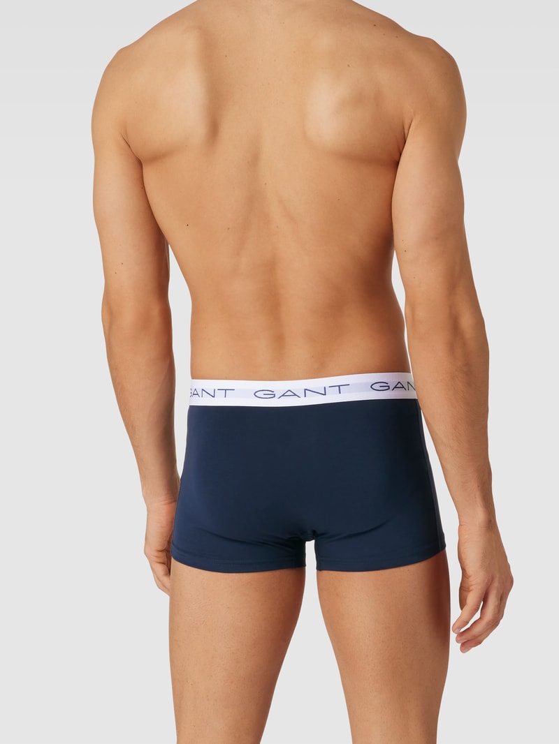 Trunks mit Logo-Stitching im 3er-Pack in rot