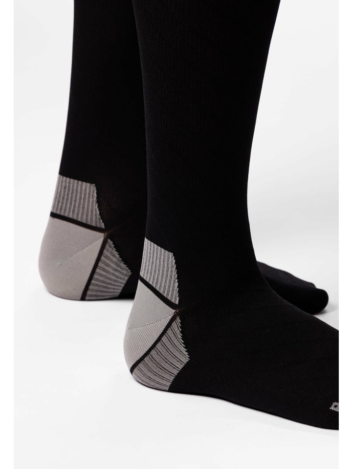 SNOCKS Kompressionssocken 1 Paar in Schwarz günstig kaufen