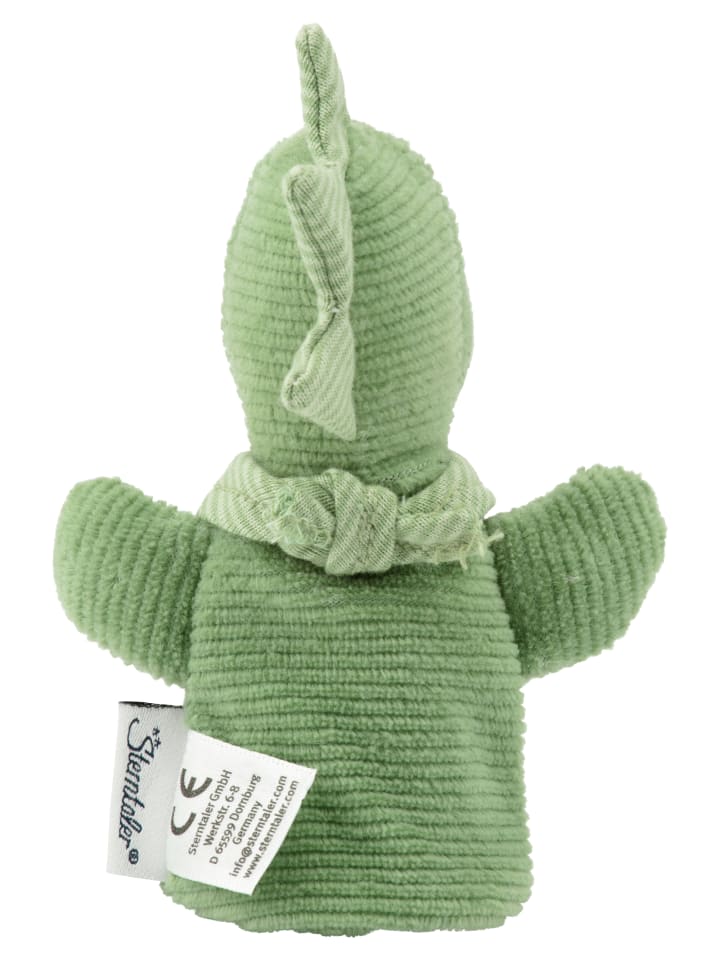 Sterntaler Fingerpuppe DINO Rexi in sattes grün günstig kaufen onesize