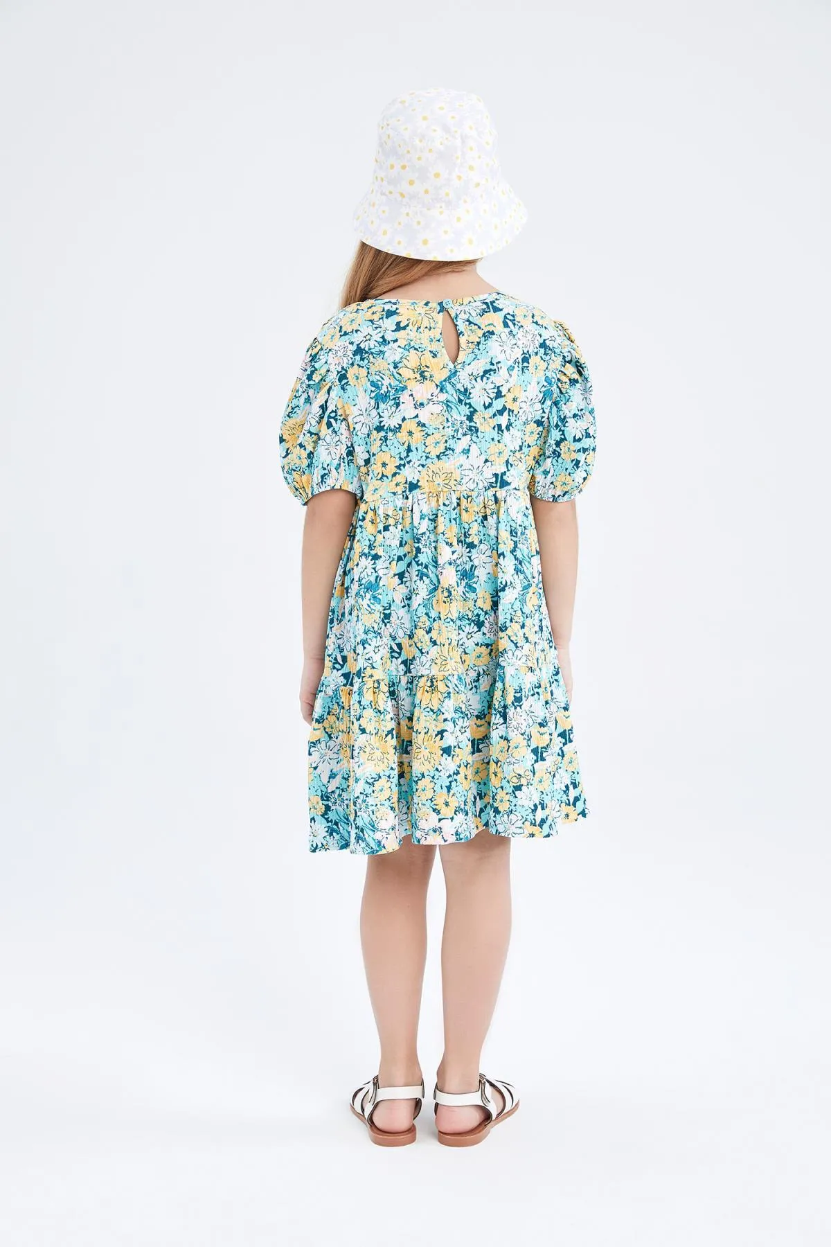 DeFacto  Geblümtes Kurzarmkleid für Mädchen Z5274a623sm