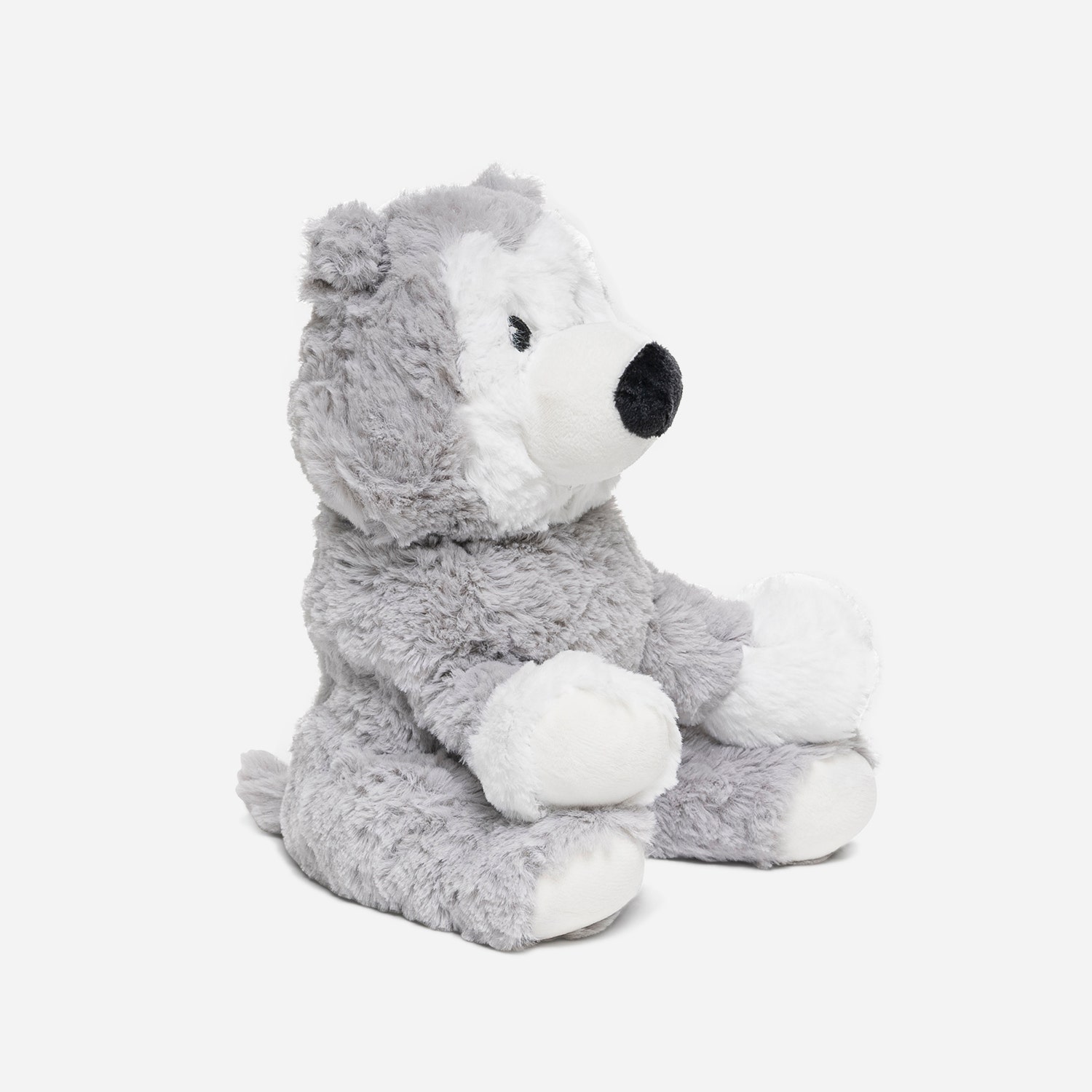 Peluche-bouillotte husky