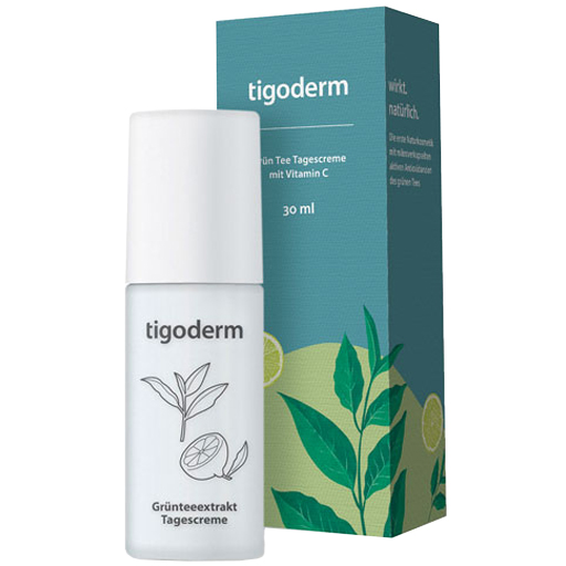 TIGODERM grün Tee Tagescreme mit Vitamin C  30 ml  Tagescreme
