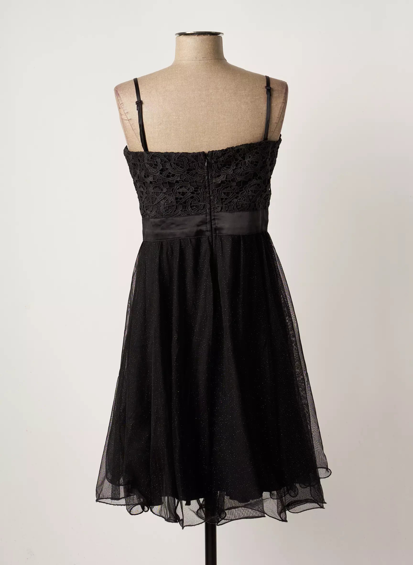 Breal Robes Mi Longues Femme couleur noir