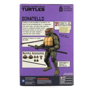 Teenage Mutant Ninja Turtles BST AXN x IDW Actionfigur & Comic Donatello Exclusive 13 cm