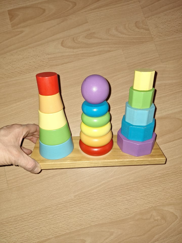 Tooky Toy Stapelturm - ab 18 Monaten günstig kaufen onesize