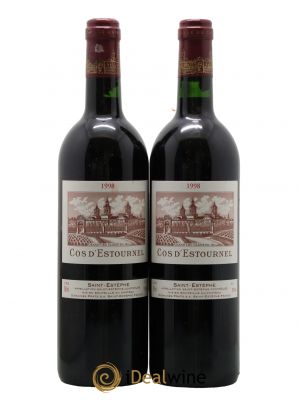 Cos d'Estournel 2ème Grand Cru Classé  1998 - Lot de 2 Bouteilles