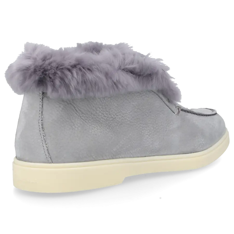 Santoni - Stiefeletten DESERT BOOT Nubukleder - grau