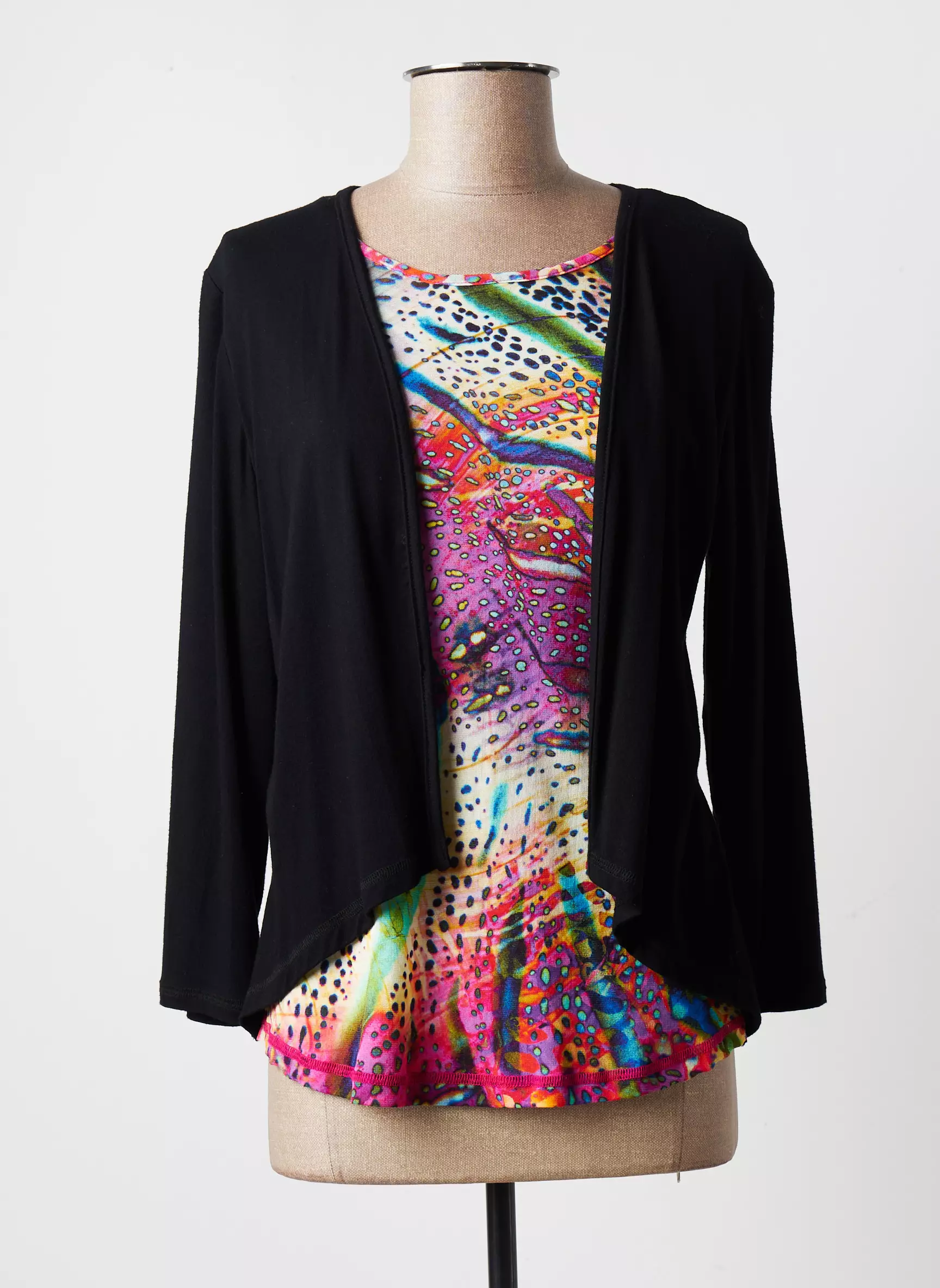 Saint Charles Tops Femme couleur noir