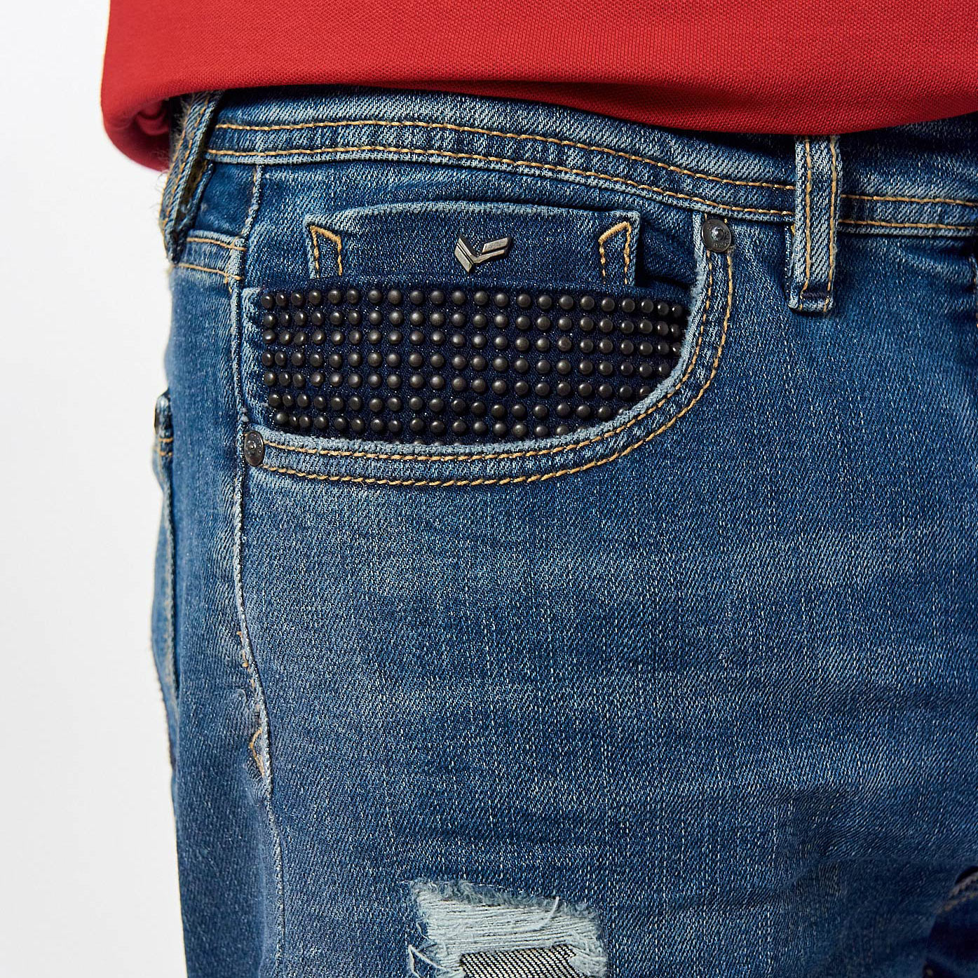 REEZE  Jean slim Homme