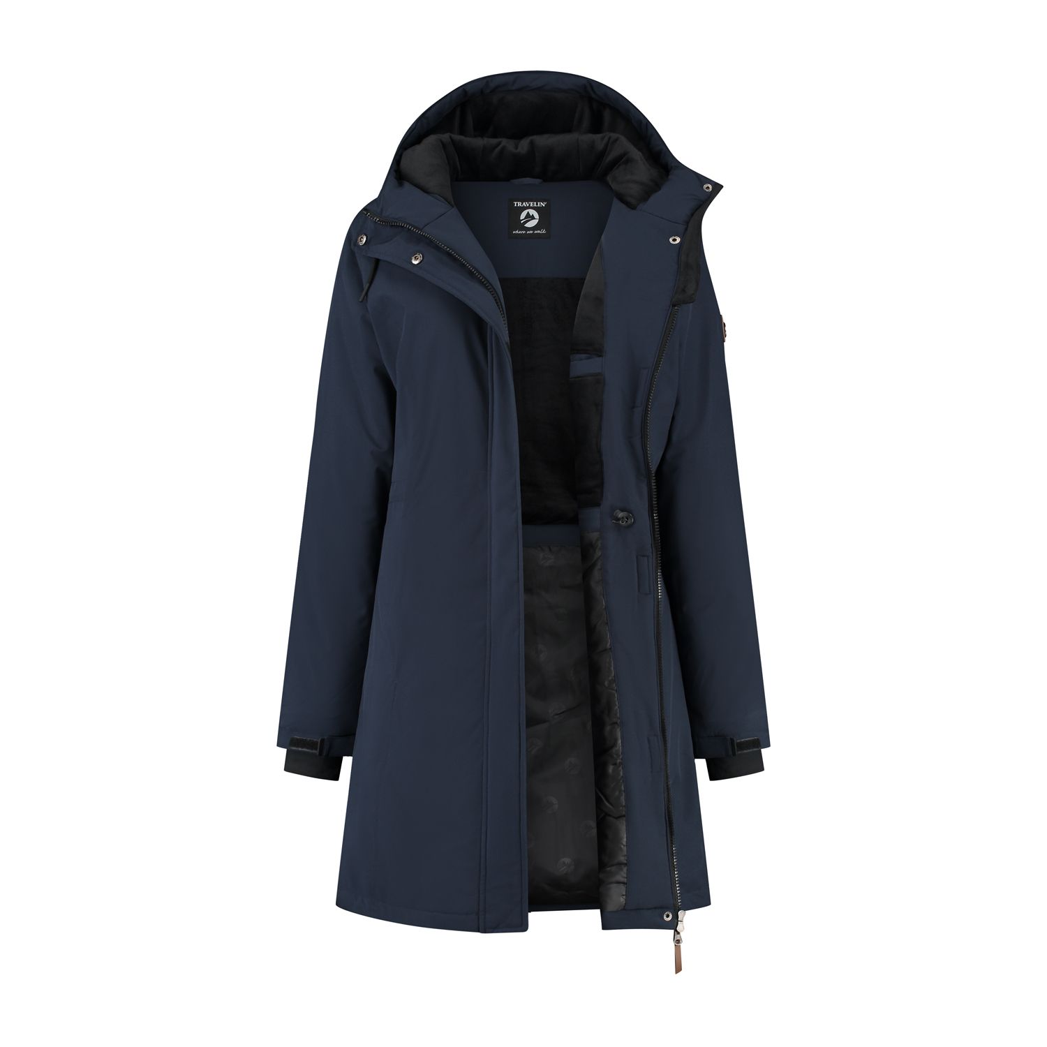 Travelin' Erla Navy Damen Jacke