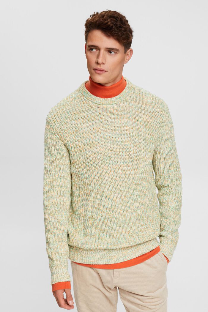 Mehrfarbiger Strickpullover